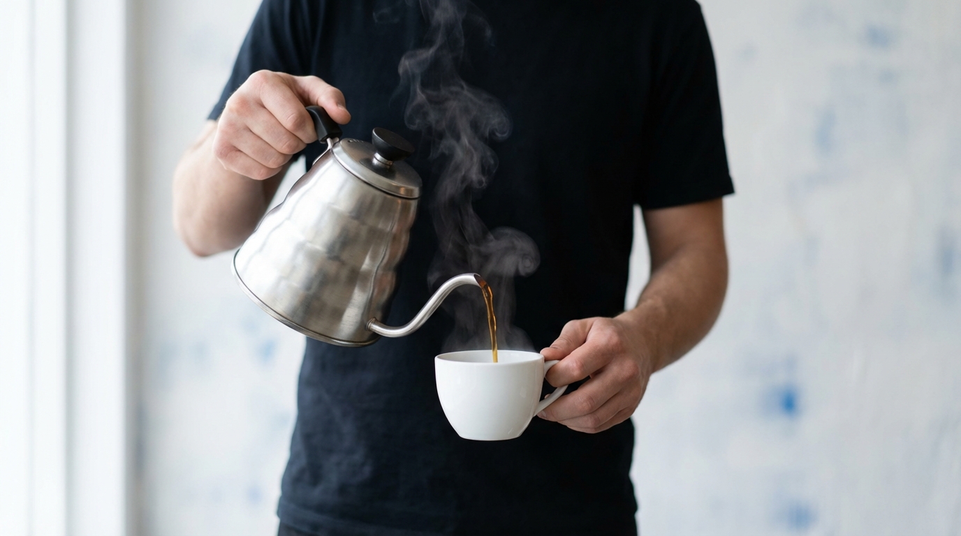 焙煎豆のクローズアップ